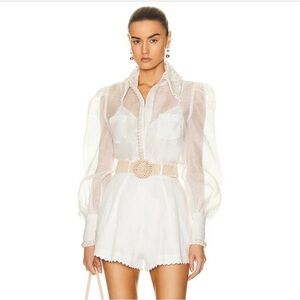 Zimmermann Sheer Blouse